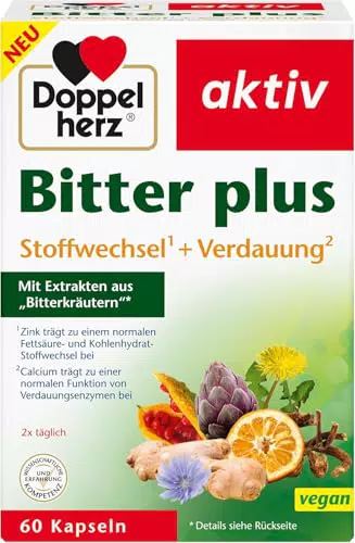 Doppelherz Bitter Plus Bitterkräuter Cholin für normale Leberfunktion