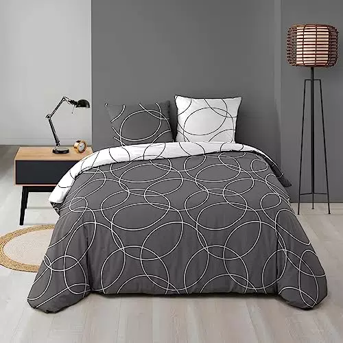 Douceur d’Intérieur Bettwäsche Set aus Polyester, Weich und Pflegeleicht
