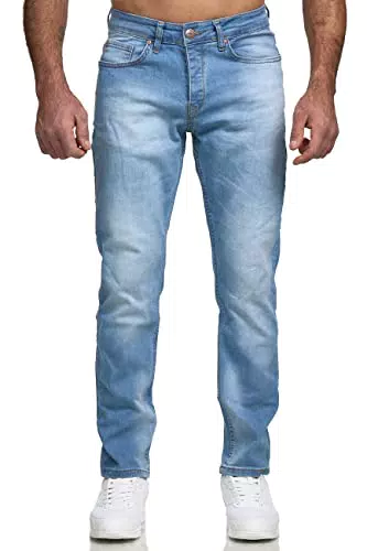 Chunkyrayan Elara Herren Jeans Slim Fit Stretch Denim Modell EL368D2
