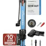 [Markenname] Fahrradpumpe Für Alle Ventile Mit Manometer – Standluftpumpe Leistungsstark