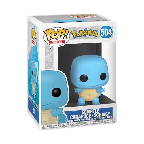 Funko POP Pokemon Schiggy Vinylfigur Sammler Anime Geschenk Kinder Erwachsene