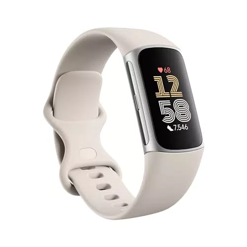 Google Fitbit Charge 6 Aktivitätstracker mit 6-monatiger Premium-Mitgliedschaft