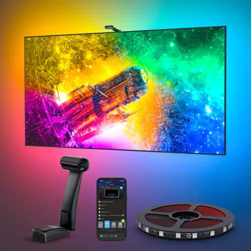 Govee Envisual T2 TV Hintergrundbeleuchtung mit Dual-Kamera für Fernseher und PC