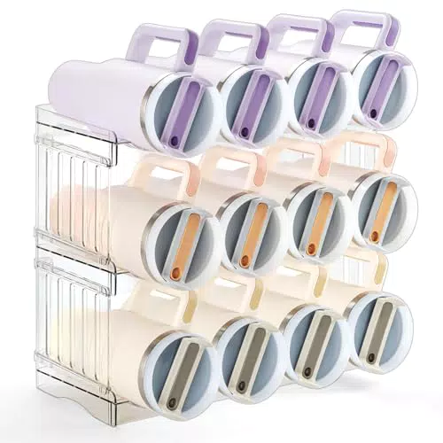 Gracenal Flaschenhalter Stapelbar Flaschenregal Küchen Organizer Weinregal Zubehör