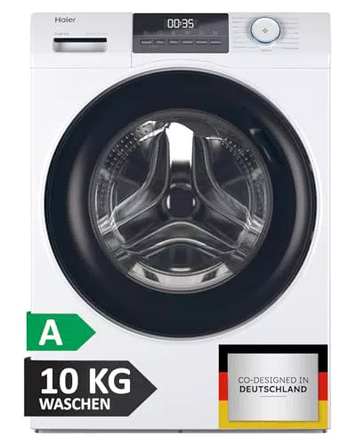 Haier Waschmaschine I-PRO Serie 1 HW80-BP14929 mit A-Effizienz und Inverter-Motor