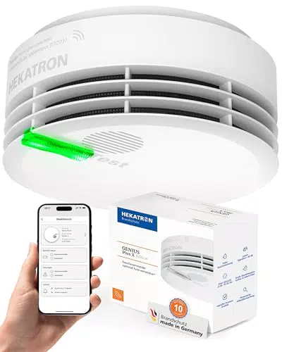 Hekatron Funkmodul Basis X für Genius Plus X Rauchmelder – Anschluss für 30 Melder