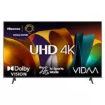 Hisense 58E6NT 4K UHD Smart TV, HDR, Dolby Vision, Triple Tuner, WiFi, Alexa, 2024