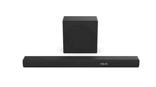 Hisense HS2100 2.1 Soundbar mit kabellosem Subwoofer, Dolby Audio, Bluetooth