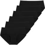 INNERSY Damen Slip Baumwolle Hipster Unterwäsche Stretch Pantys