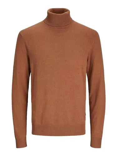 Herren Jack & Jones Dünner Rollkragen Strickpullover