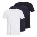 Jack & Jones Jjeorganic Basic T-Shirt O-Neck Herren Bio-Baumwolle