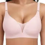 Jiuday BH Ohne Bügel Für Große Brüste Starker Halt Push Up Nahtlos Bequem