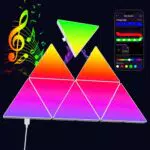 Kangtaixin LED RGB Smarte Triangle Panels Wandleuchte Mit App-Steuerung