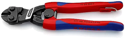 Knipex CoBolt Kompakt-Bolzenschneider mit Befestigungsöse und Mehrkomponenten-Griff