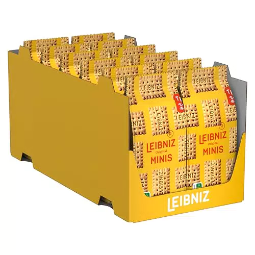 Leibniz Minis Original Knusprige Butterkekse Großpackung Für Vorrat Oder Verkauf
