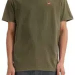 Levi's Herren Ss Original Housemark Tee T-Shirt, Olive Night