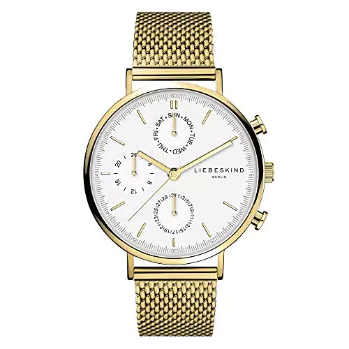 Liebeskind DamenArmbanduhr Multi Zifferblatt Quarz Edelstahl LT-0193-M