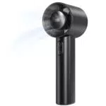 Luxvano Handventilator Tragbarer Mini USB Ventilator Mit LED Display Und Akku