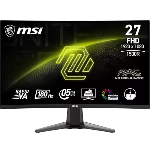 MSI G2422C 23,6 Zoll FHD Curved Gaming Monitor - 180Hz, 1ms, Adaptive Sync