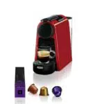 Nespresso De'Longhi Essenza Mini EN 85.B Kaffeekapselmaschine mit Welcome Set