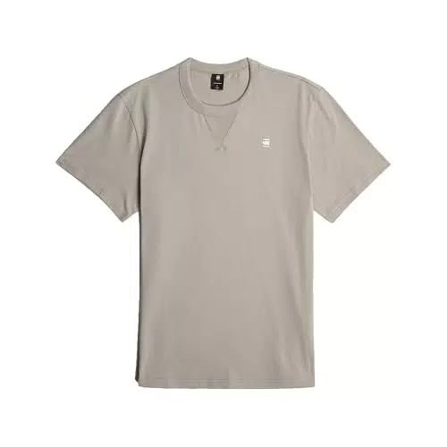 Nifous T-Shirt Herren Kurzarm Baumwolle Basic Shirt Casual Oberteil