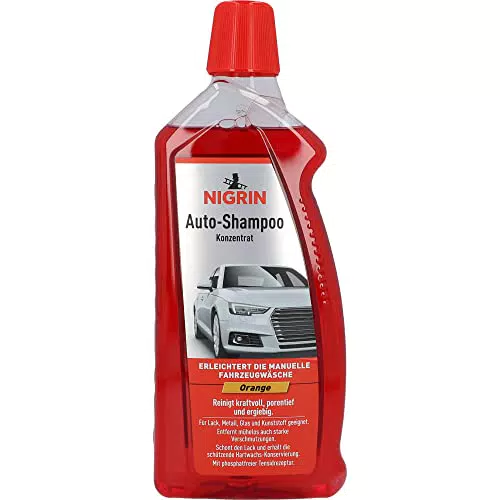Nigrin Autoshampoo Konzentrat Entfernt Starke Verschmutzungen Schont Oberflächen