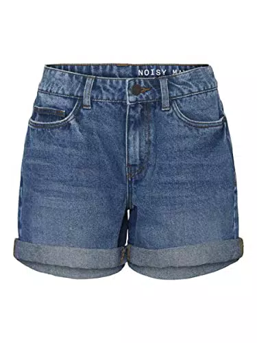 Noisy May NMSMILEY Damen Shorts Jeans Kurze Hose Freizeit Modern