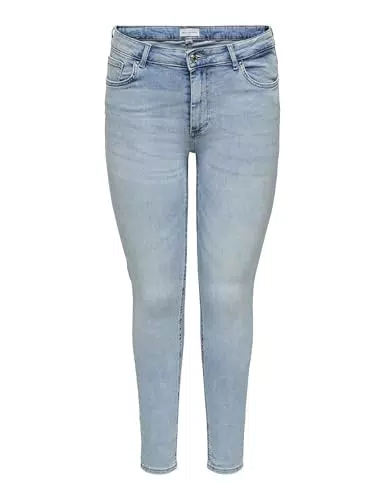Only Carmakoma Carwilly Reg Skinny Jeans Damen Stretch Denim