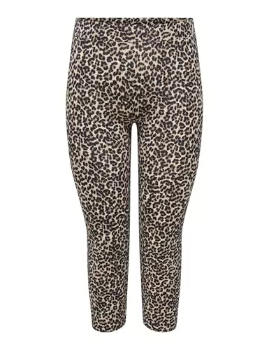 ONLY Carmakoma Cartime Life Calf AOP Damen Leggings