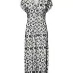 ONLY Damen Kleid Onlnova Life Vis Mollie Long Dress AOP