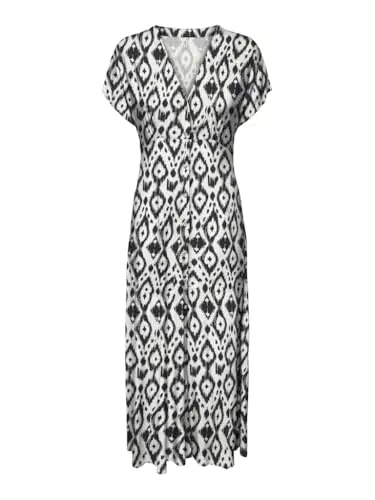 ONLY Damen Kleid Onlnova Life Vis Mollie Long Dress AOP