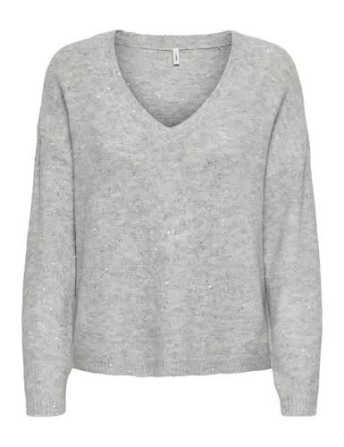 ONLY Damen Strickpullover ONLARIZONA Pullover aus Feinstrick