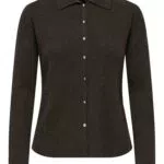 ONLY Onlthea Button Polo Cardigan Damen Strickjacke