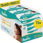 Pampers Aqua Soft Touch Baby Feuchttücher Mit Weicher Textur Und 99% Wasser Lotion
