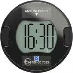 Parkturon PT02 Elektronische Parkscheibe Solar, Digitale Parkuhr Auto, 2 Displays