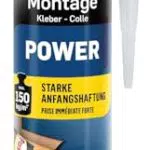 Pattex Montagekleber Power - Starker Baukleber für innen & außen