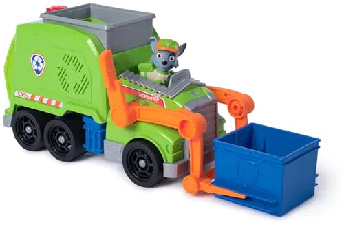 PAW Patrol Recycling-Truck Mit Rocky Spielfigur Und Verwandlungsfunktion Deluxe