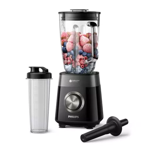 Philips Standmixer HR3020/20 - 1000 W, 2L, ProBlend Plus-Technologie