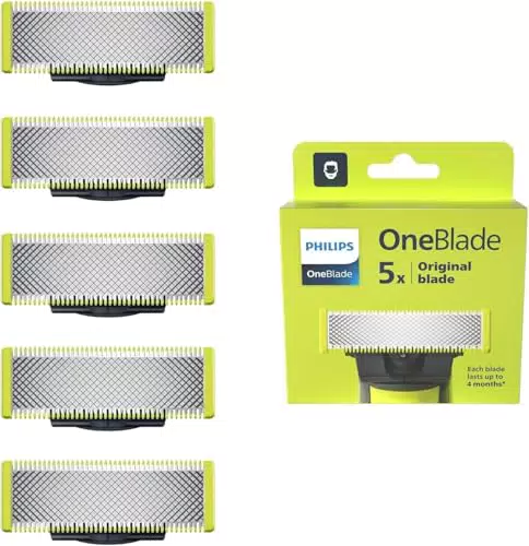 Philips OneBlade QP250/50 - Original Ersatzklingen zum Trimmen und Rasieren