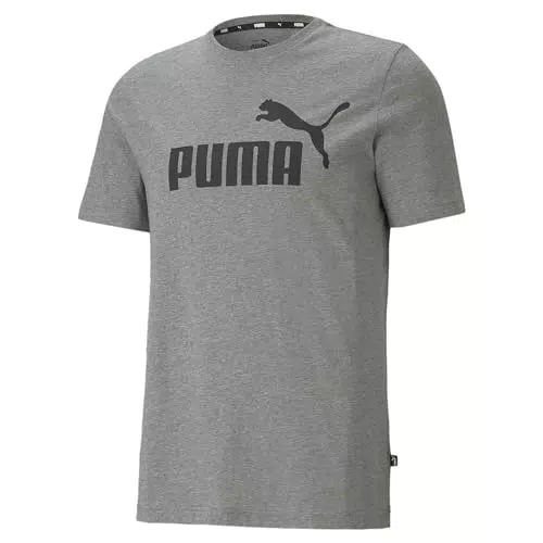Puma Herren Ess Logo Tee T Shirt Kurzarm Baumwolle Sportshirt