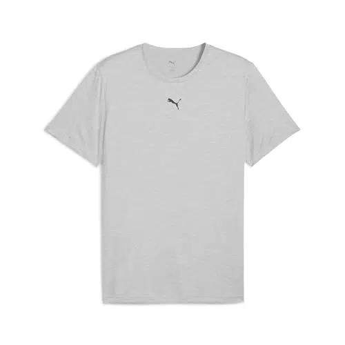 PUMA M TAD Essentials Heather CAT Tee - Unisex T-Shirts