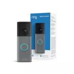 Ring Akku Video Türklingel Retinal 2K Kabellose Kamera mit 6x Zoom