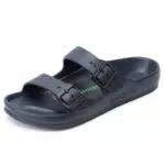 SAGUARO Sommer Damen Eva Pantoffeln Herren Leicht Outdoor Clogs Slippers Weiß 41