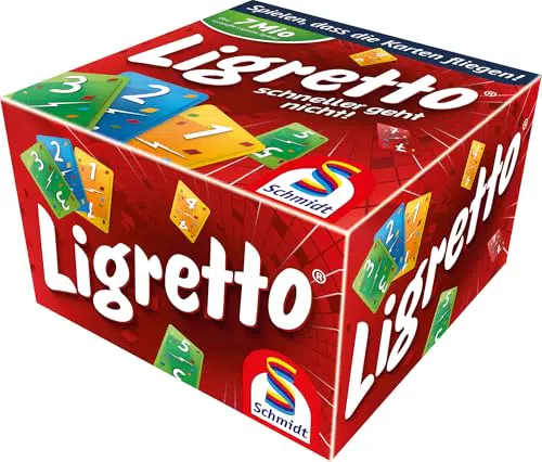 Schmidt Spiele Ligretto - Kartenspiel für spannende Familienspiele