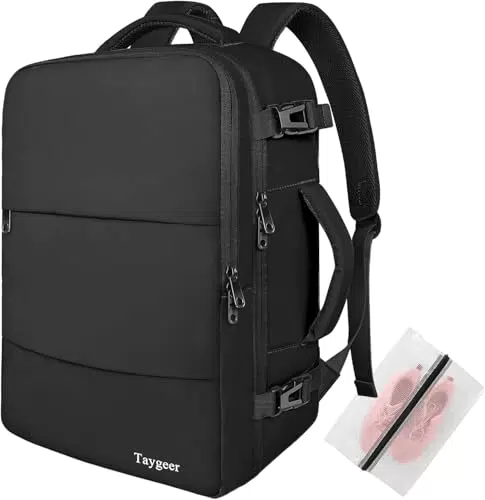 Taygeer EasyJet Handgepäck Rucksack für Herren - 15,6 Zoll Laptop Reisetasche mit USB-Anschluss
