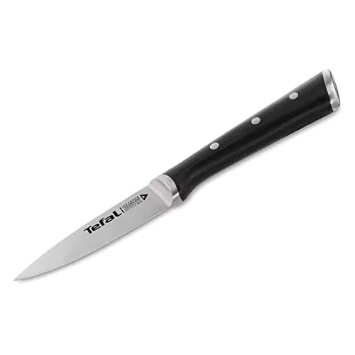 Tefal Ice Force Schälmesser 9 cm Mit Korrosionsschutz und Handschutz Edelstahl