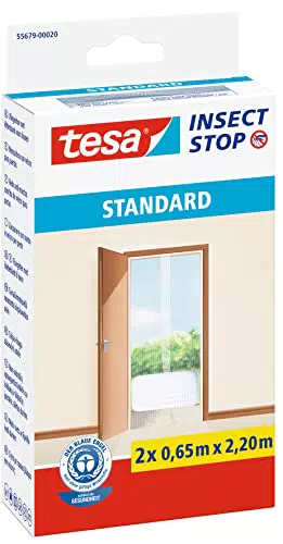 Tesa Fliegengitter Standard - Insektenschutz für Fenster - 1,3x1,5m