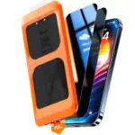 TOCOL iPhone 16 Pro Panzerglas Schutzfolie Sichtschutz 9H Kratzfest Anti-Spy