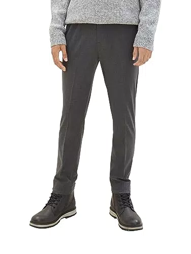 TOM TAILOR Denim Herren Relaxed Tapered Fit Hose Ankle Länge