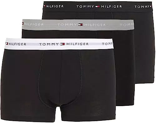 Tommy Hilfiger Herren Boxershorts Trunks mit Logobund
